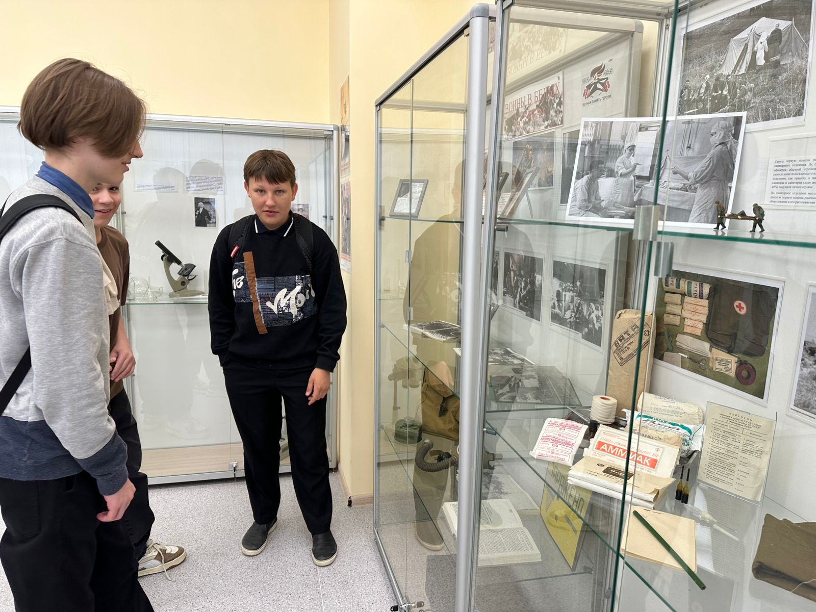 День открытых дверей в школьном музее.