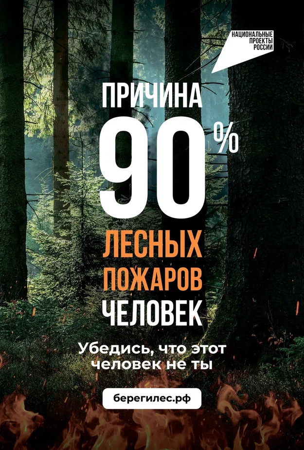 Сохраним наши леса от пожаров.