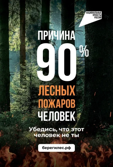 Сохраним наши леса от пожаров.